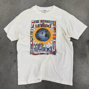 1996 Olympic Games White Tee we stand united shirt